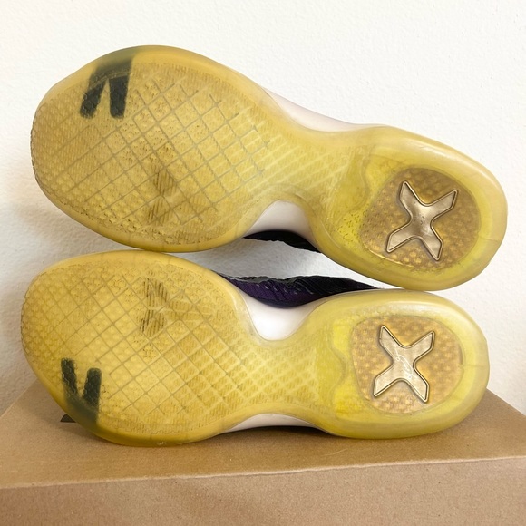 SOLD ❌ Nike Kobe 10 X Elite High Team Pack size 10 718763-505 2015 PRE-OWNED - Picture 7 of 9